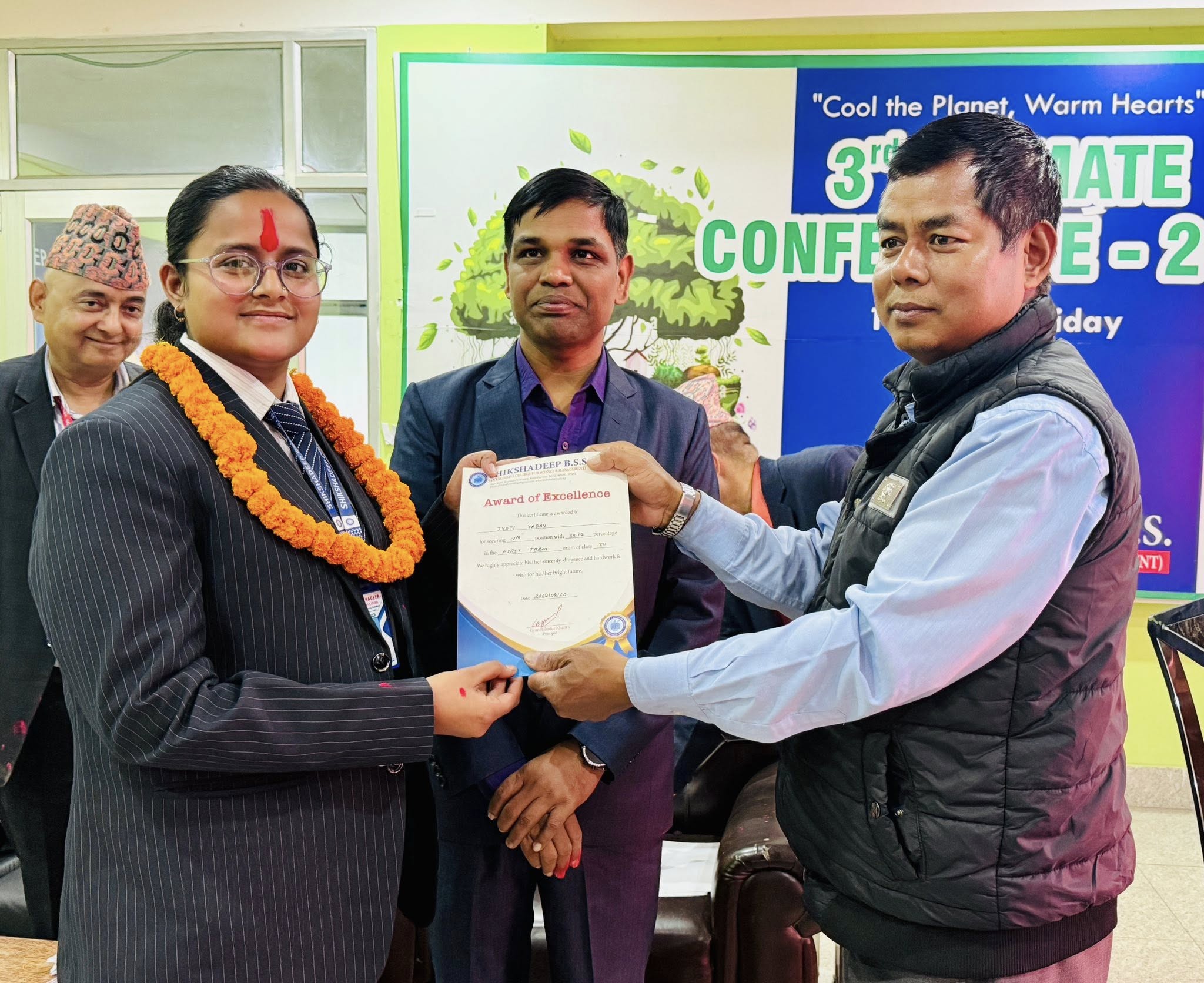 Prize Distribution & Felicitation Program 2082 1st Term Result Class 12 Science