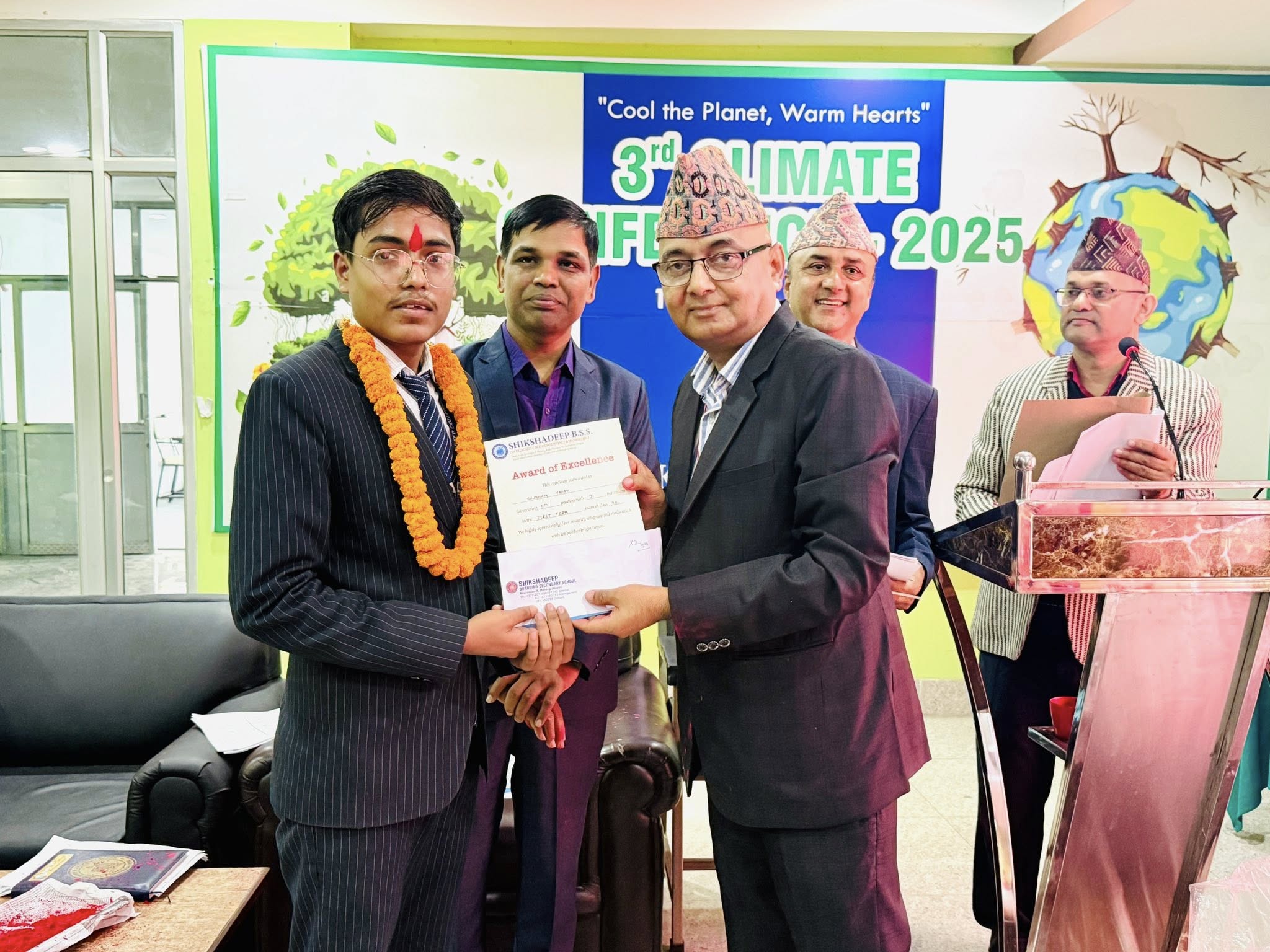 Prize Distribution & Felicitation Program 2082 1st Term Result Class 12 Science