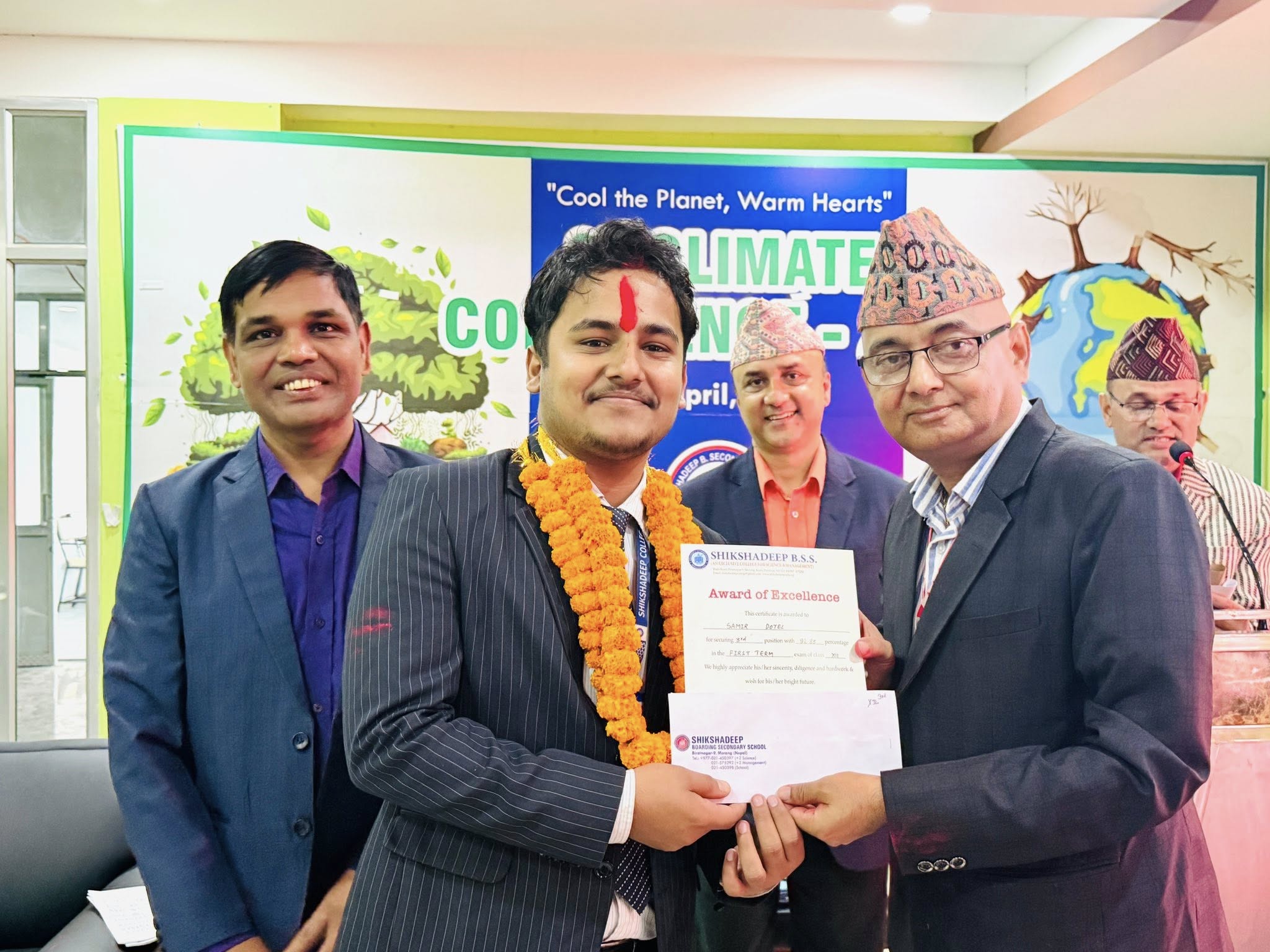 Prize Distribution & Felicitation Program 2082 1st Term Result Class 12 Science