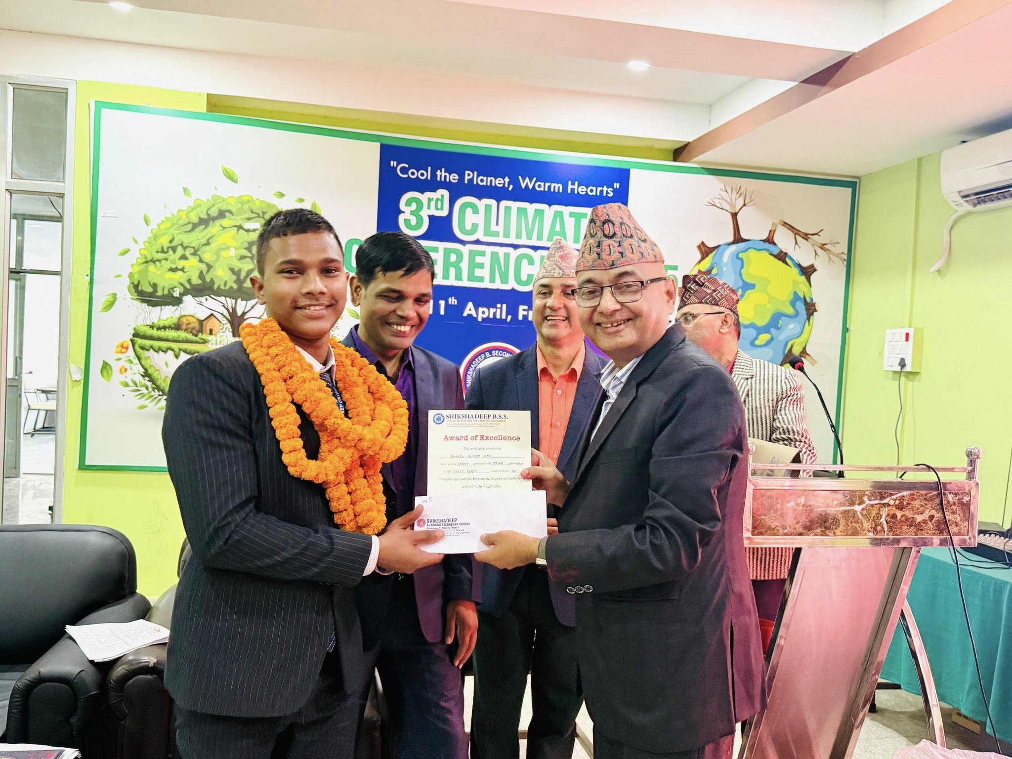 Prize Distribution & Felicitation Program 2082 1st Term Result Class 12 Science